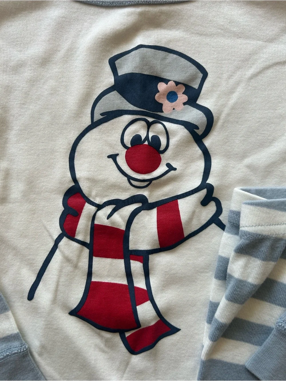 Hanna Andersson Frosty The Snowman Unisex Pajama Set Size 110/US5